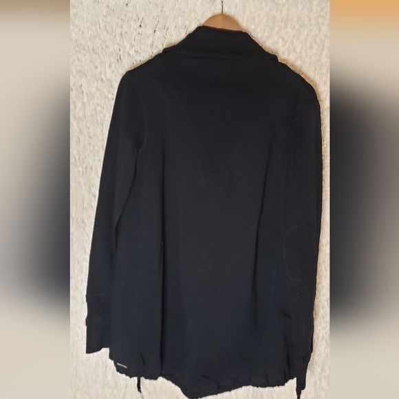 Lululemon Gratitude Wrap sweatshirt jacket black size 8 - Picture 10 of 13